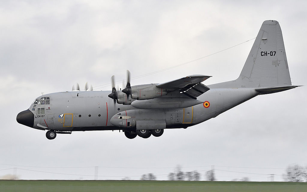 C-130 CH-07 of the Belgian Air Force
